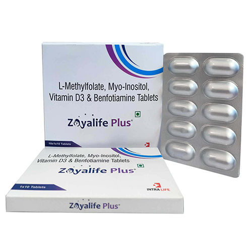 L-Methylfolate Myo-Inositol Vitamin D3 And Benfotiamine Tablets