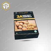 Premium Wallnut Packaging Boxes With Golden Foil Stamping Manufacturer