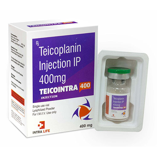 400mg Teicoplanin Injection IP