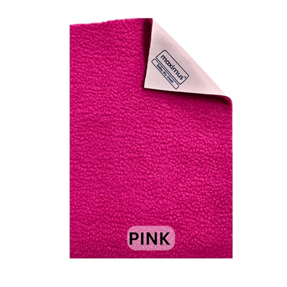 Pink Color Baby Dry Sheet