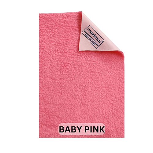 Baby Pink Color Baby Dry Sheet