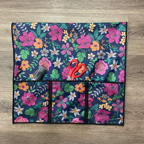 Flower Print Fridge Cover