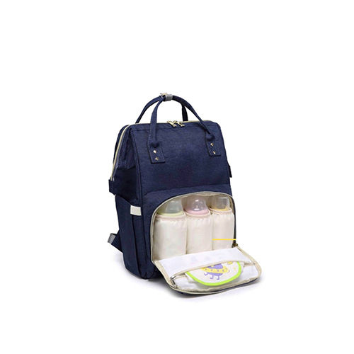 Tin Foil Insulation Pockets Blue Color  Diaper Bags