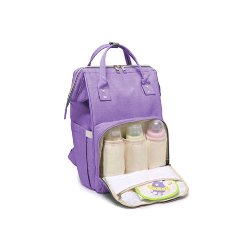 Tin Foil Insulation Pockets Purple Color  Diaper Bags - Color: Different Available