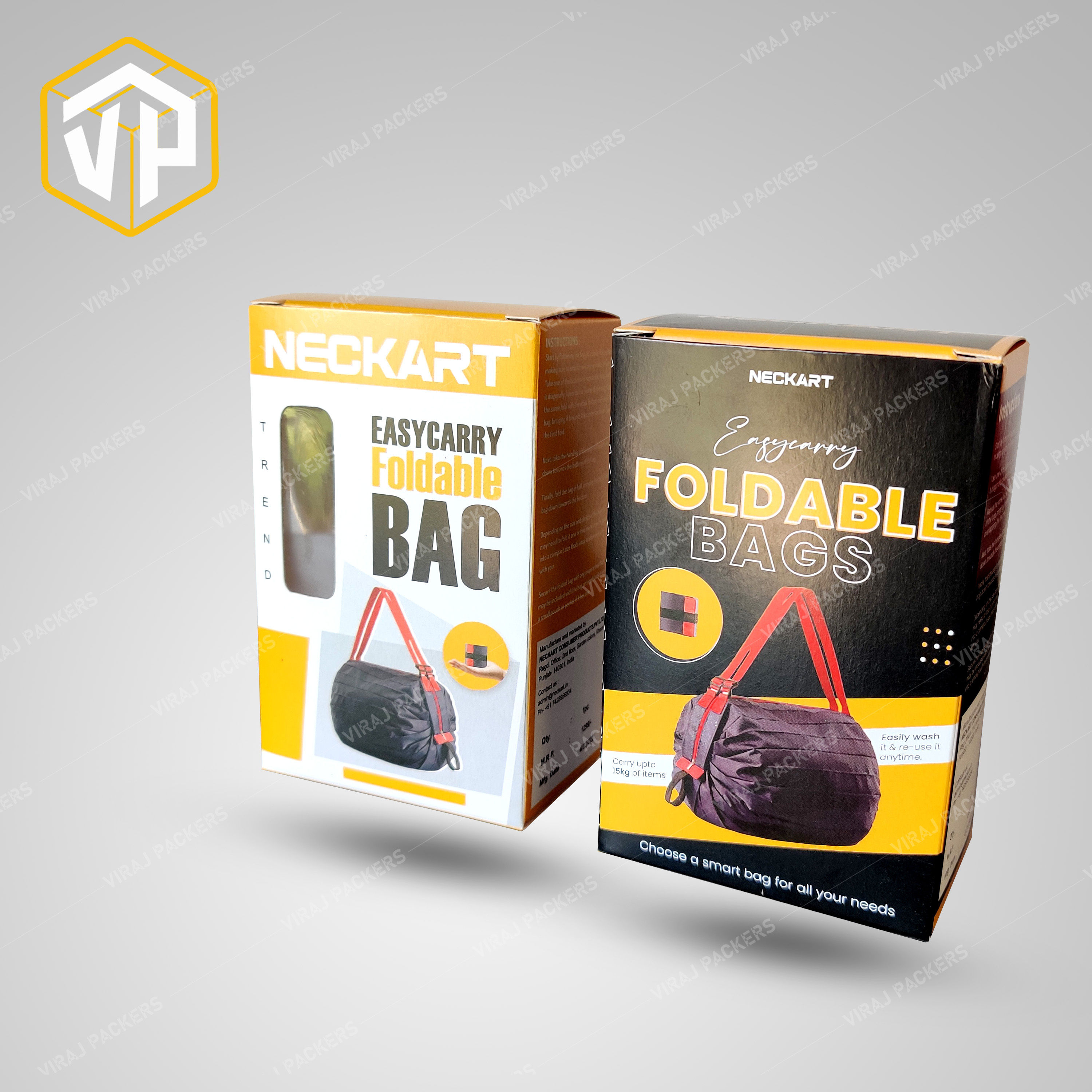 Printed Foldable Bags Packaging Boxes