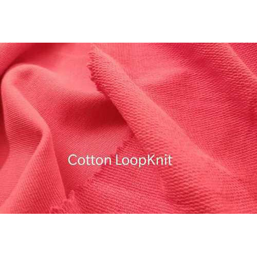 1001 Cotton Loop Knit Unrising Fabric - Color: Multicolour