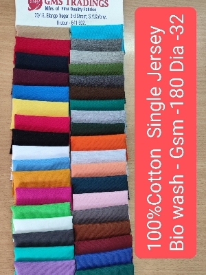 Cotton Single Jersey Airtex Fabric - 100% Cotton, Pink Color | Quick Dry, Washable, Smooth Texture