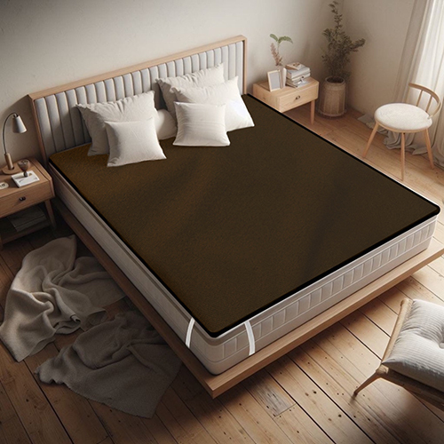 PVC Waterproof Plain Mattress Protector