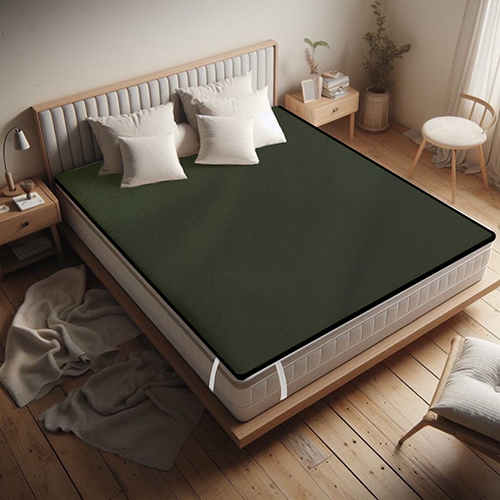 PVC Waterproof Plain Mattress Protector