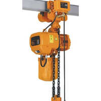 Electric Chain Hoist - 1 Ton Capacity, 6 Meter Max Lifting Height | Electric Powered, No Trolley, 220-440 Volt Operation, Warranty Included