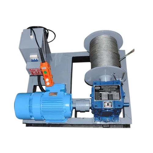 Electric Winch Machine - Capacity: 1-5 T/Hr