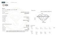 ROUND 1.25ct D IF IGI 634437808 Lab Grown Diamond