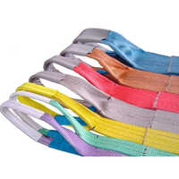 Lifting Belt Duplex Polyester Webbing Slings - Durable Polyester, 1 Meter Length, Various Colors Available | Lightweight Design For Heavy Load Support