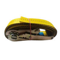 Yellow Cargo And Ratchet Lashing - Attributes: Durable