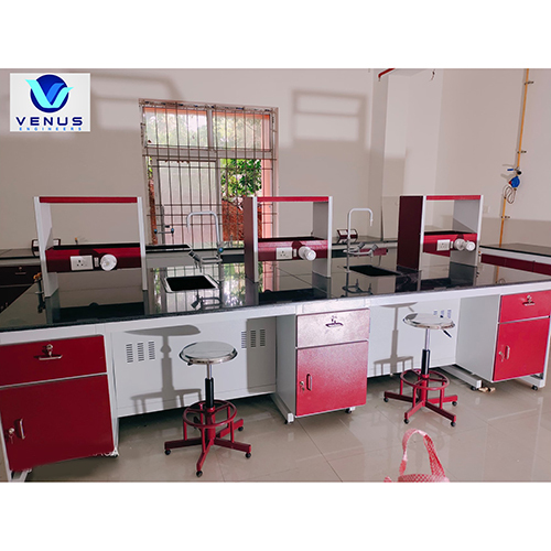 Lab H Frame Island Table