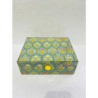 Mdf Printed Gift Box - Color: Green