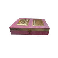 Holy Quran Rehal Box - Mdf Material, 11"x8.5"x2.5" Size | Square Shape, Elegant Design For Home Display
