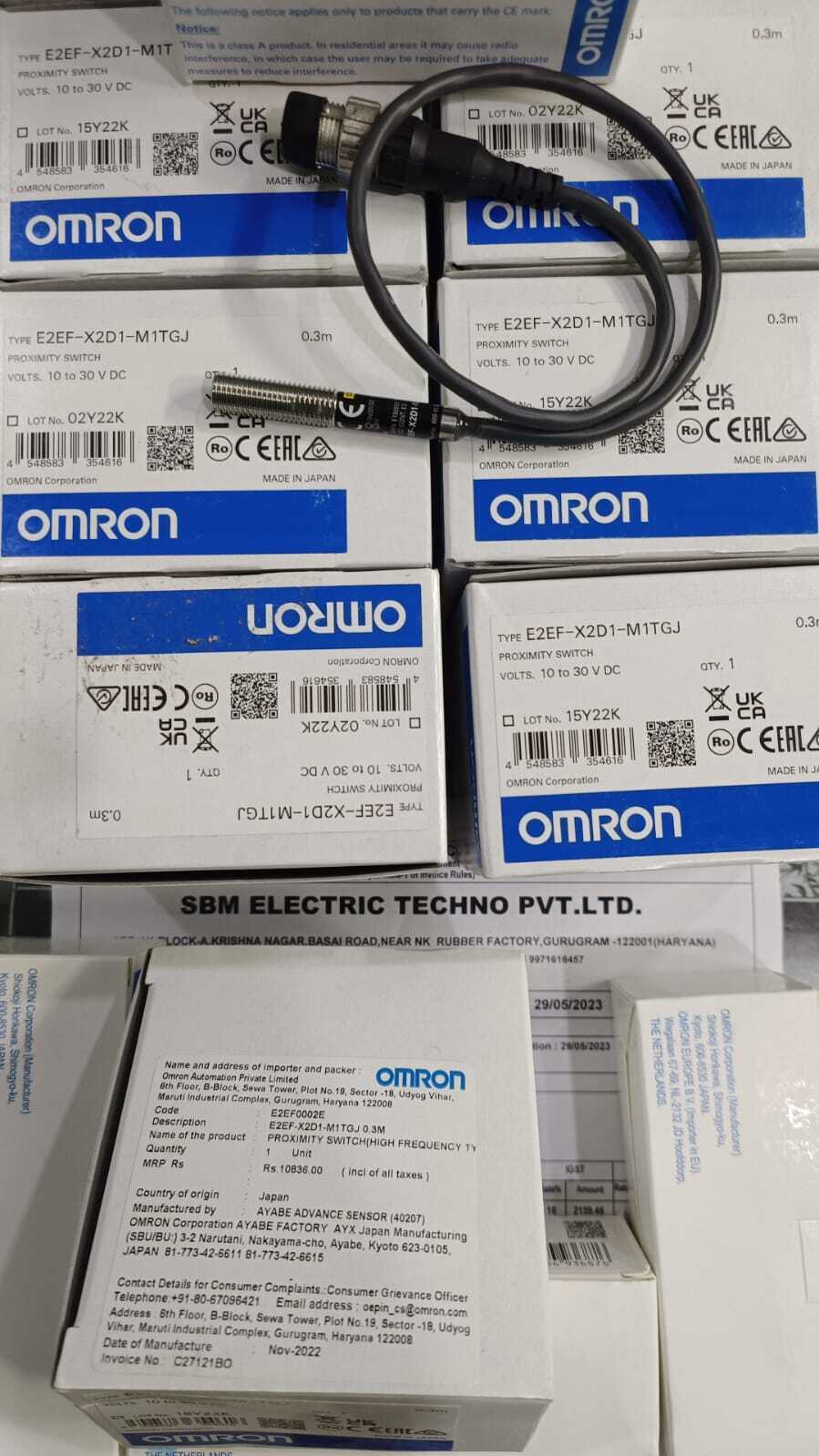 OMRON PROXIMITY SENSOR,E2A-M30LS15-WP-C1, E2A-M30LS15-WP-C2, E2A-M30KS10-WP-B2, E2A-M30KS15-M1-B1, E2A-M30KS15-M1-C2, E2A-M30KS15-M1-B2, E2A-M30KS15-WP-B1, E2A-M30KS15-WP-D1, E2A-M30KS15-WP-B2, E2A-M30LN30-WP-C1,E2A-M30KS15-WP-C1