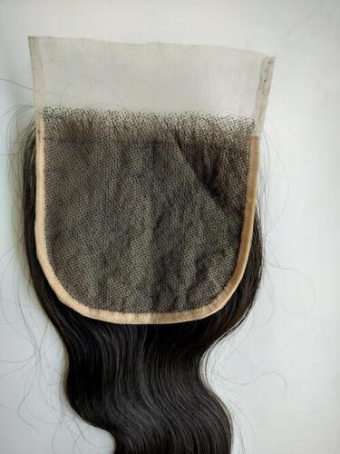 5x5 Body Wave Transparent Lace Natural Color Human Hair Closure