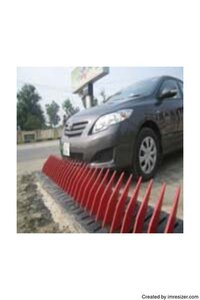 Hydraulic Tire Killer - Color: Red