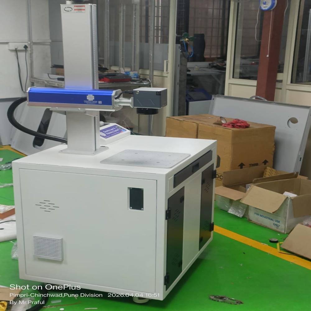 Fiber Laser Marking Machine - 20W, 30W, 50W Power Options | 0.01 mm Accuracy, Air Cooling Technology, CNC Custom Design