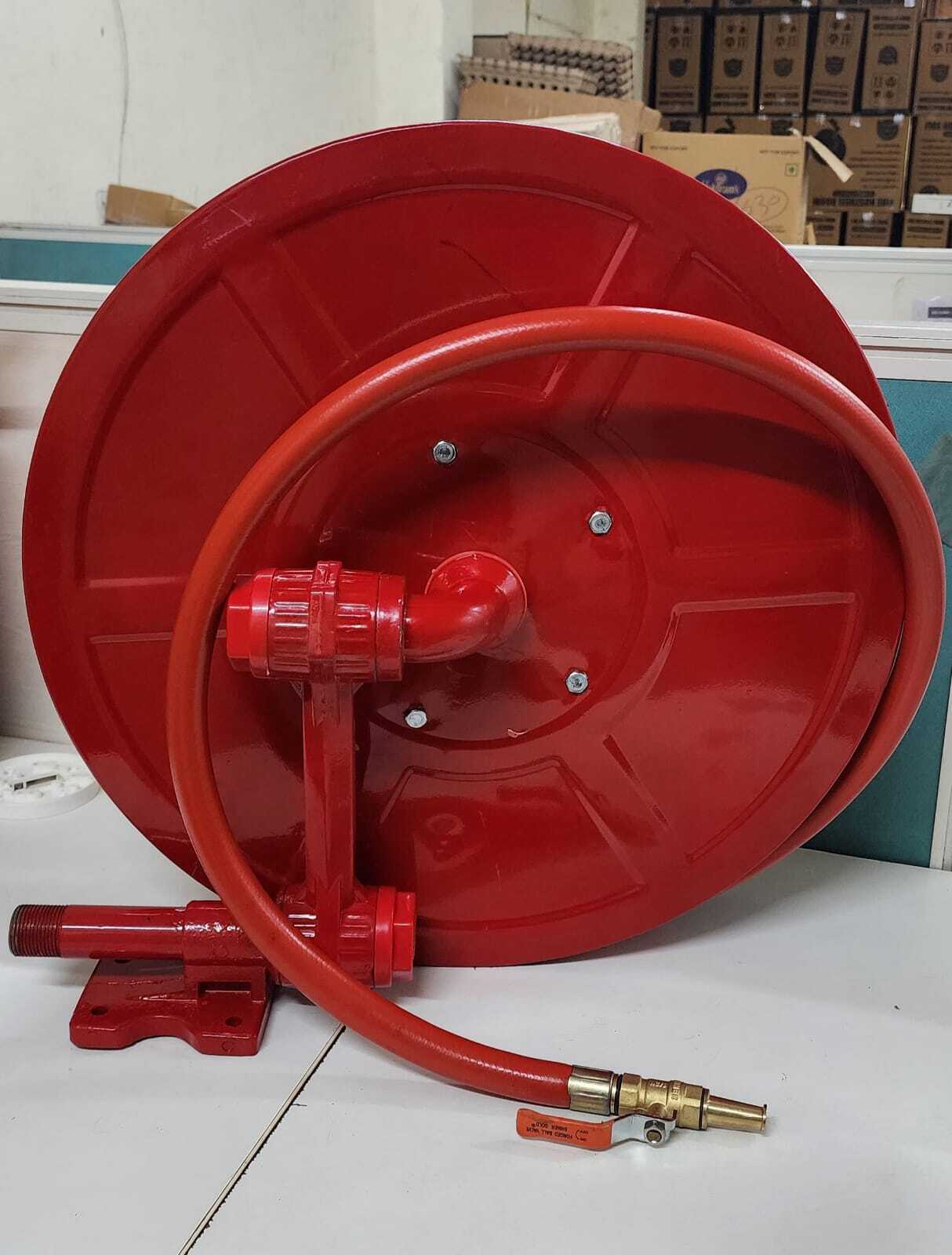 Hose Reel Drum 30mtr pipe with GM Nozzle Model 2/compact