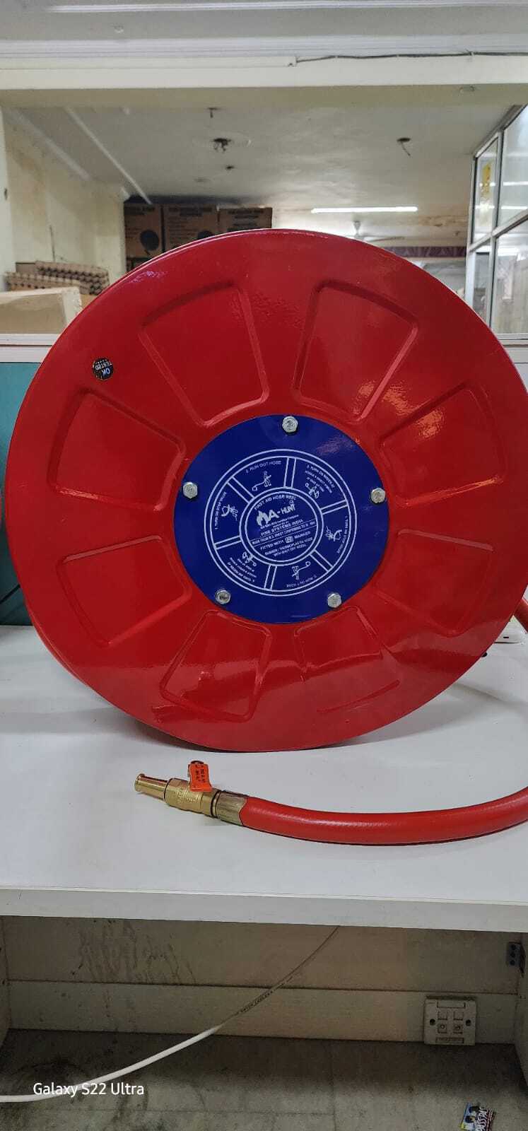 Hose Reel Drum 30mtr pipe with GM Nozzle Model 2/compact