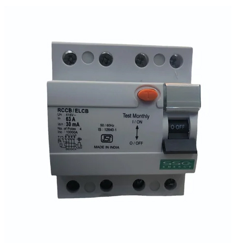 Rccb Residual Current Circuit Breaker