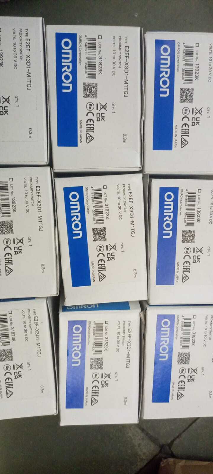 OMRON PROXIMITY SENSOR ,E2B-S08LS02-MC-B1, E2B-S08LS02-MC-B2, E2B-S08LS02-MC-C1, E2B-S08LS02-MC-C2, E2B-S08LS02-WP-B1, E2B-S08LS02-WP-B2, E2B-S08LS02-WP-C1, E2B-S08LS02-WP-C2, E2B-S08KN02-WP-C1