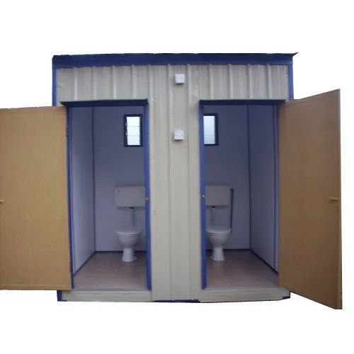 Prefabricated Ms Portable Toilet - Material: Steel