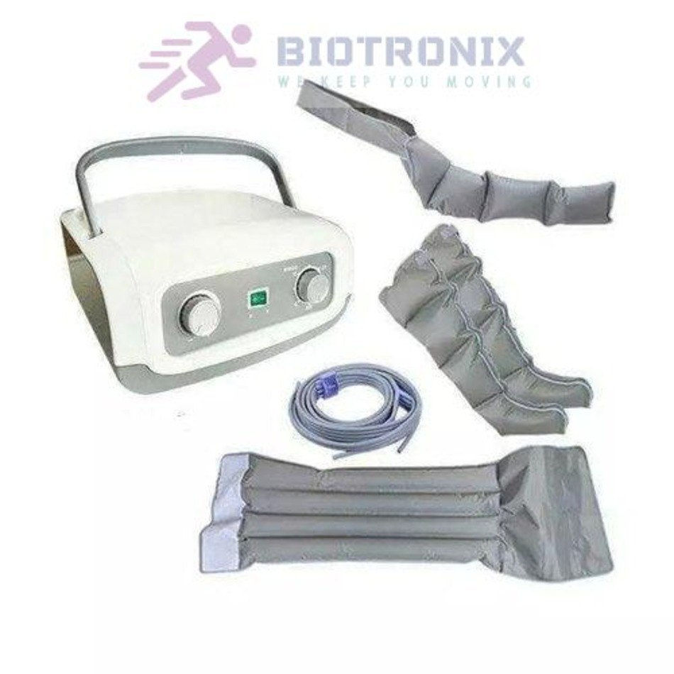 Foot Wound Healing Edema Reduction DVT Pump 4 Chamber Air Compression Therapy with Mild Pressure