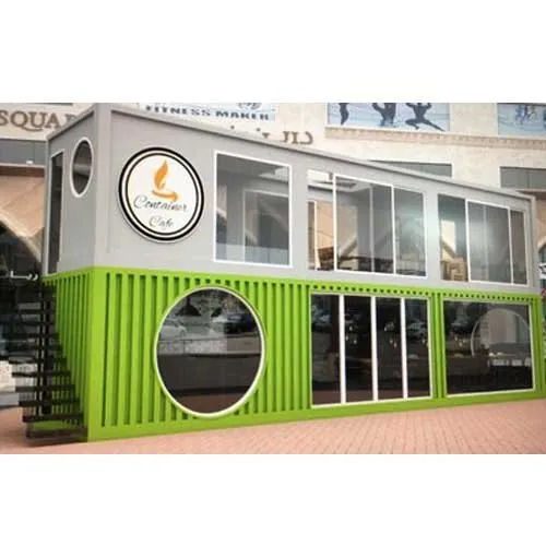 Portable Restaurant Container - Capacity: 20 Ton/Day