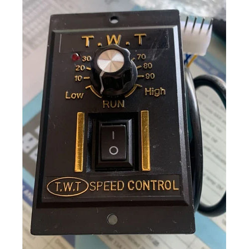 Speed Control Motor - Color: Black