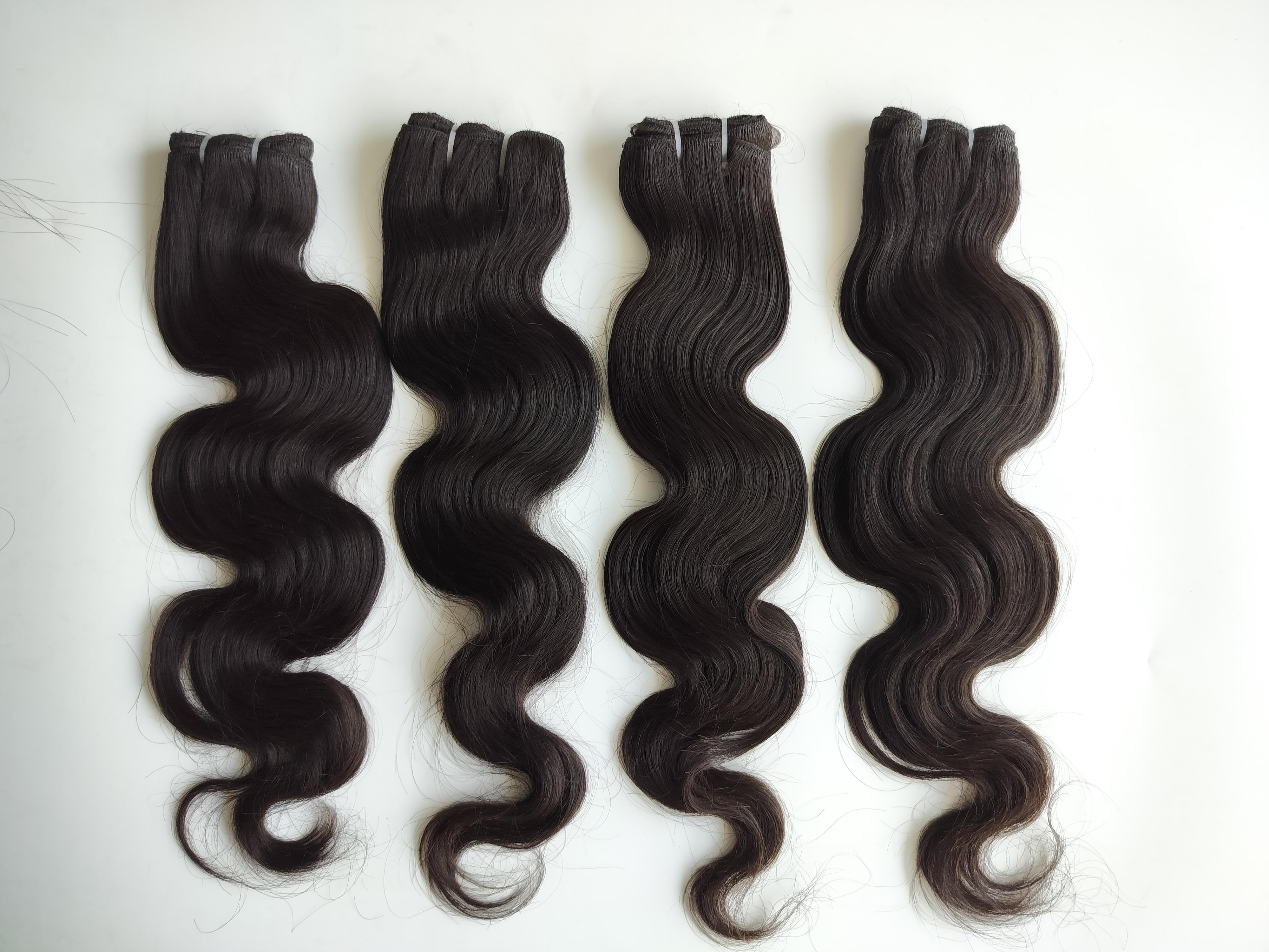 Body Wave Human Hair Bundles with matching 5x5 Lace Closure