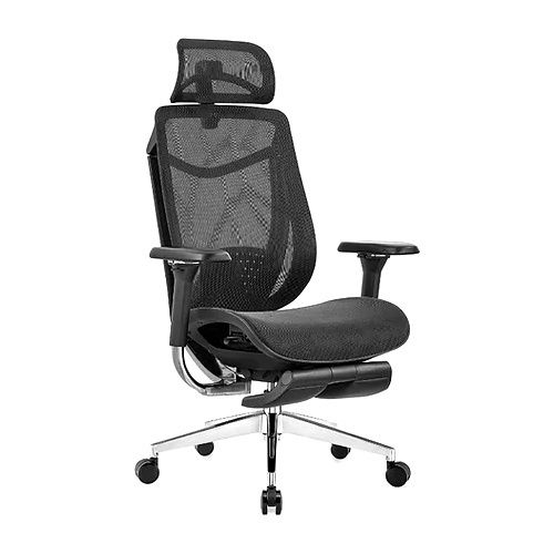 Ergonomic Executive Revolvingchair - Color: Black