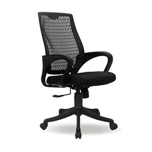 Desk Stylish Chair - Color: Black