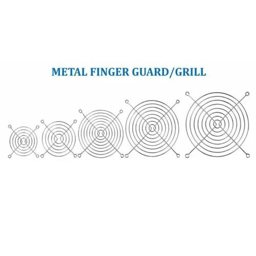 Metal Finger Guard Grill - Blade Diameter: 5 Millimeter (Mm)