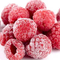 Frozen Imported Raspberries - 1 Kilogram, Iqf Pink Organic Raspberries With Natural Sweetness, Preservative-free, Perfect For Smoothies And Desserts