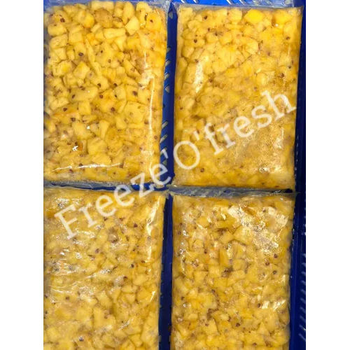 Frozen Pineapple Chunk - Cultivation Type: Organic