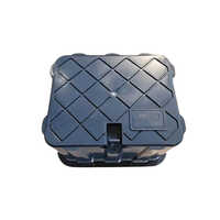 Plastic Water Meter Box - Rigid Plastic, 325(l)x225(w)x180mm(h), Square Shaping | Durable Protection For Water Meters Against Harsh Weather