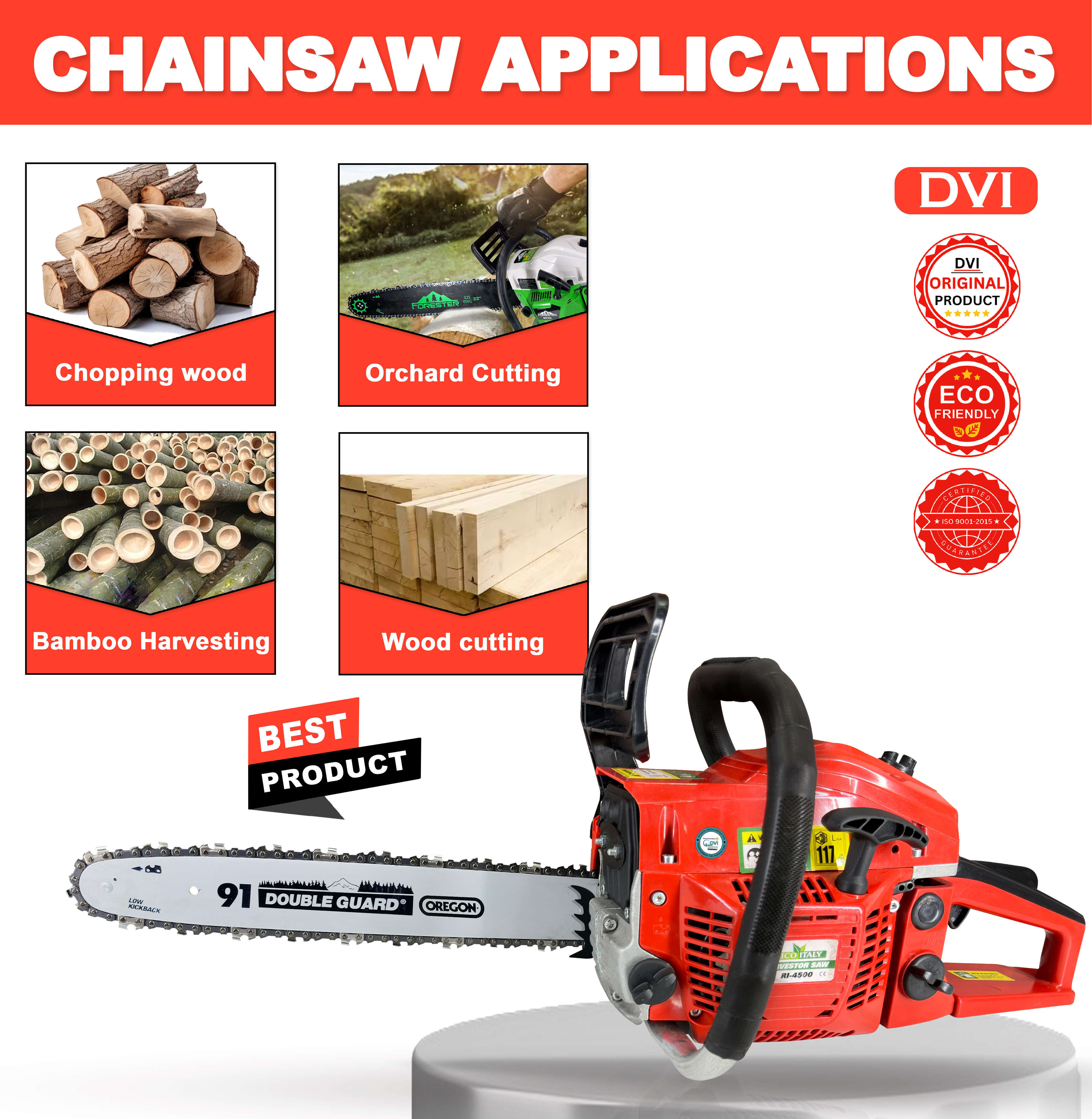 chainsaw Machine 45cc