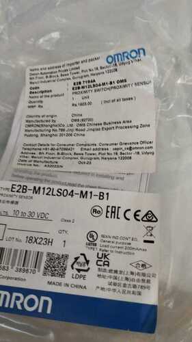 OMRON PROXIMIYT SENSOR ,E2B-M30KS15-WZ-C1 E2B-M30LS15-M1-B1, E2B-M30LS15-M1-C1, E2B-M30LS15-M1-C2, E2B-M30LS15-WP-B1,  E2B-M30LS15-WP-B2,  E2B-M30LS15-WP-C1,  E2B-M30LS15-WP-C2