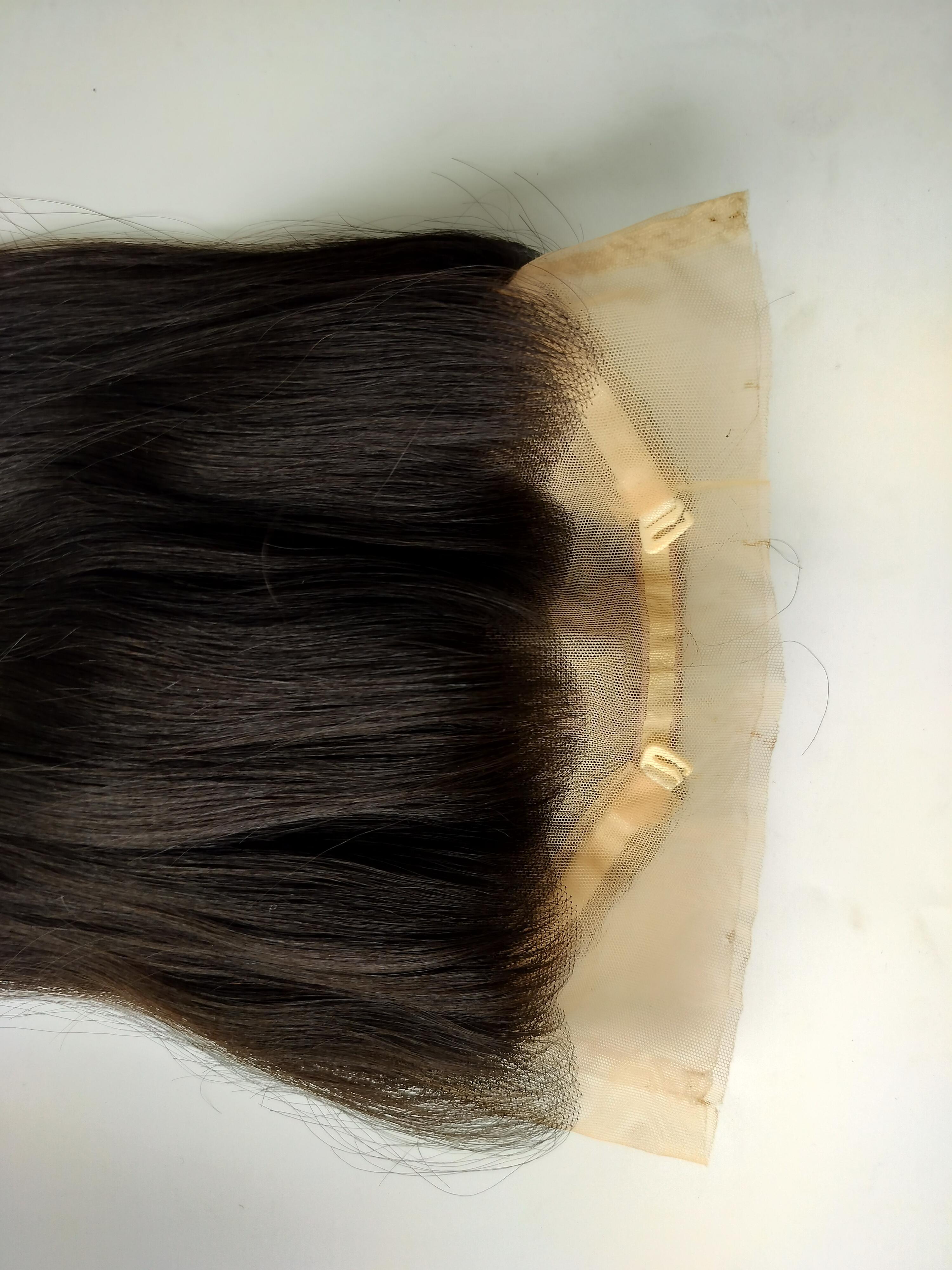 Top Quality Natural Straight Human Hair Full Lace Wig