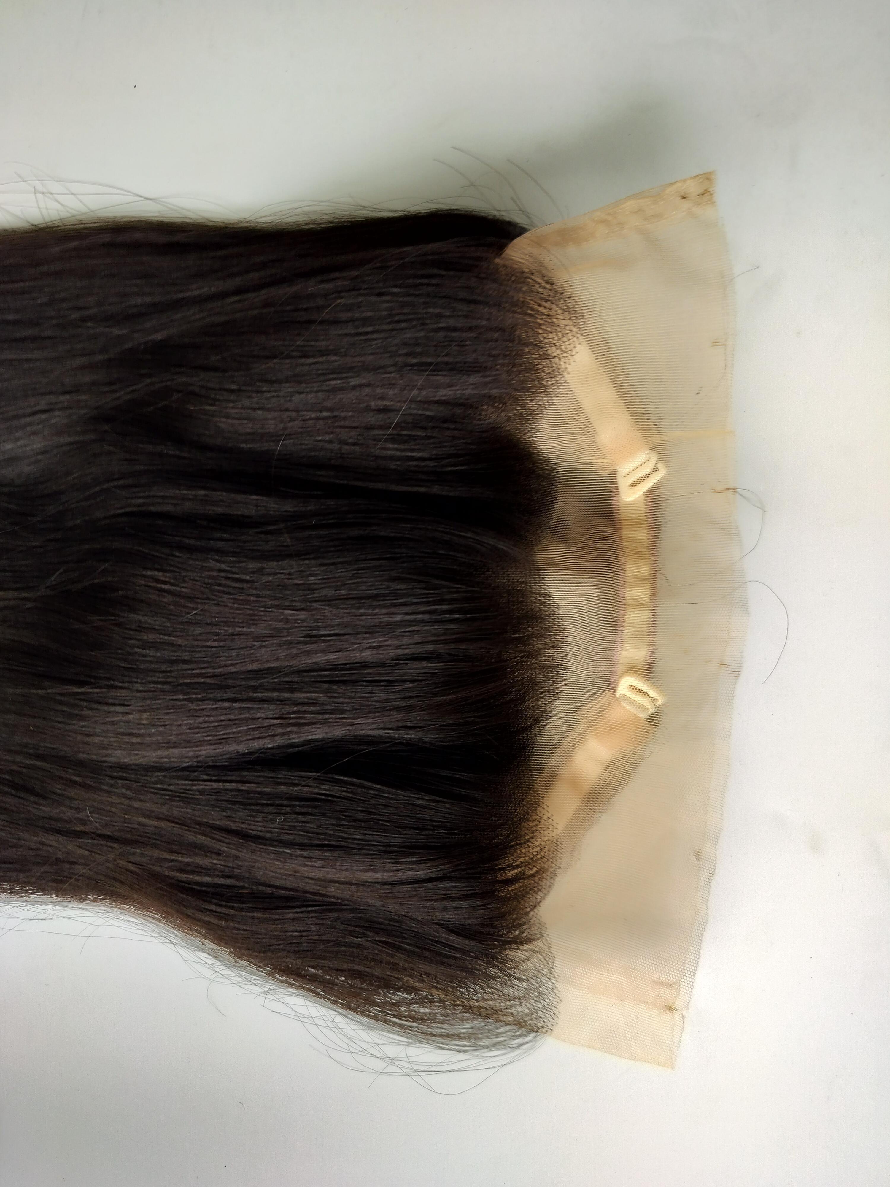 Top Quality Natural Straight Human Hair Full Lace Wig