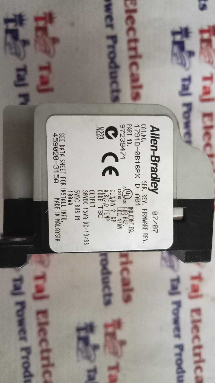 ALLEN BRADLEY 1791D-0B16PX