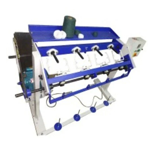 4 Spindle Ball Winding Machine - 220-240 Volt, Painted Surface Treatment | Automatic Operation, Easy Maintenance, Industrial Usage, Warranty Included