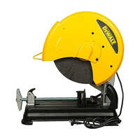 Dw871 Heavy Duty Chop Saw - Stainless Steel, Polished Finish | Rigid Design, Manual Operation For Industrial Chopping Needs