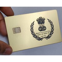 Nfc Metal Card - Color: Gold