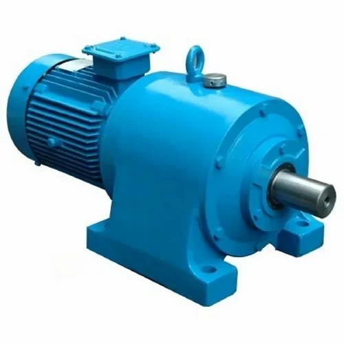 40 Hp Floor Helical Geared Motor - Color: Blue