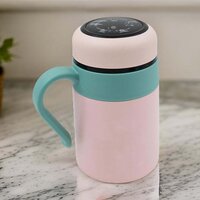 Water Bottle With LED Temperature Display